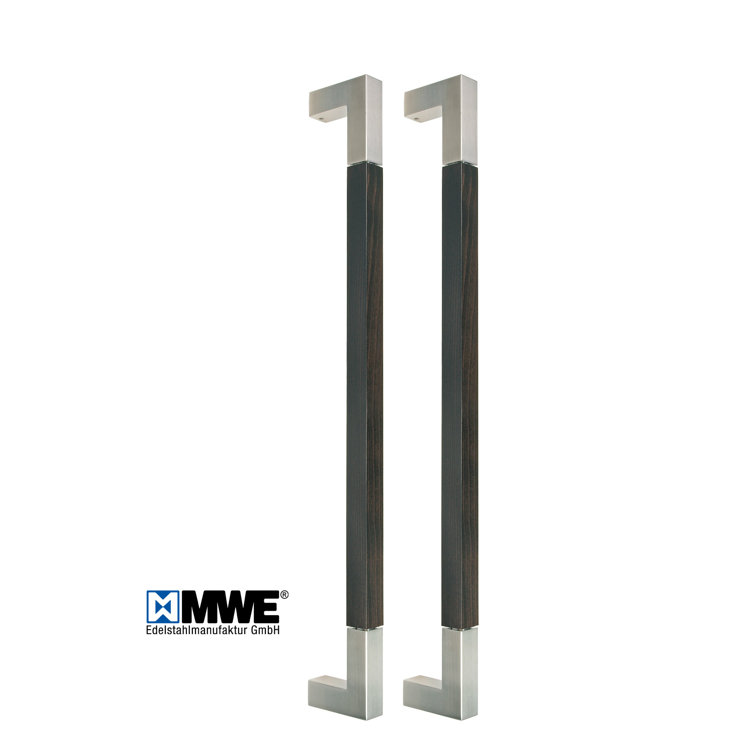 MWE Linea Double Dummy Door Handle Wayfair.co.uk